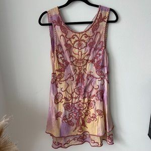 Free People In Bloom Mini Dress Womens M